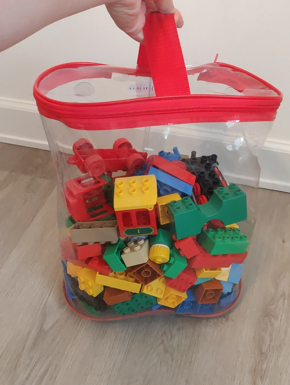 Assorted Lot 120+Pcs Kids Building Lego Duplo Y2K Cottagecore Vintage Train Moto